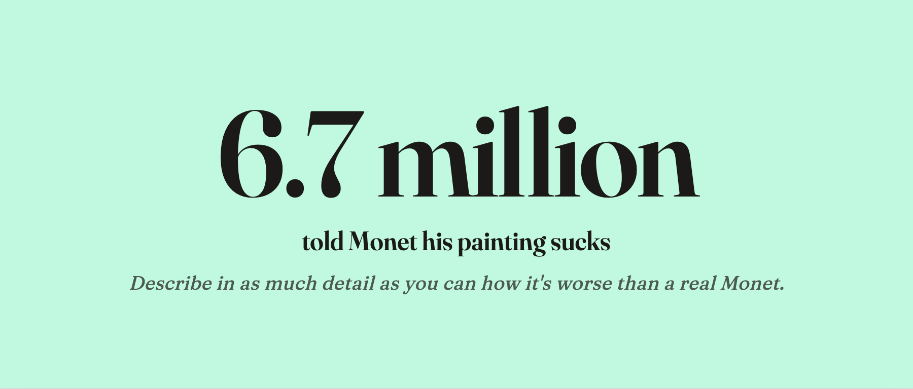 A late Monet water lily posted to X under a Made with AI tag