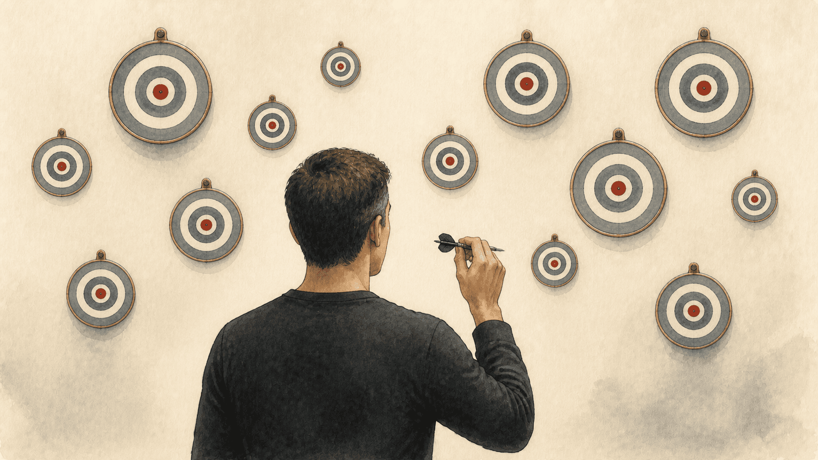 The new CEO faces a wall of targets and must decide which one matters first.