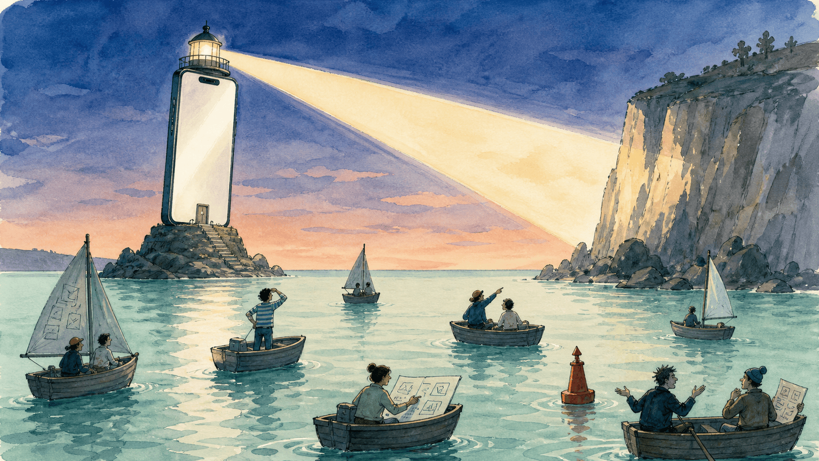 A reference point need not face the right direction, but it must give the industry a clear position.