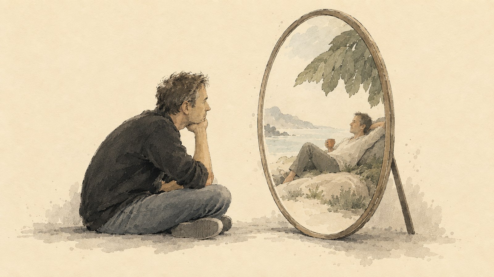 An imagined healthy figure as an object of aspiration